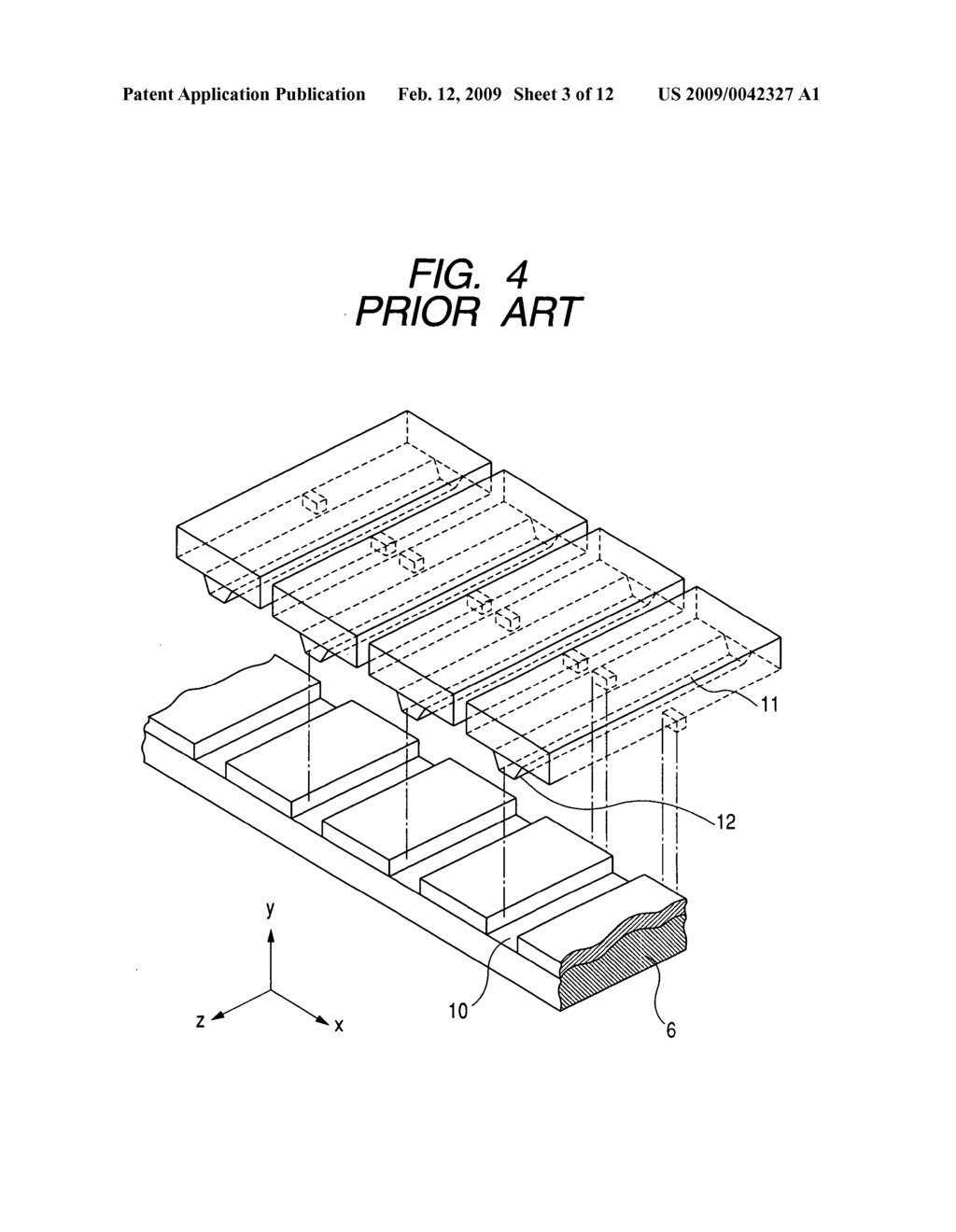 Method for assembling array-type semiconductor laser device - diagram, schematic, and image 04