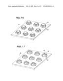 LAND GRID ARRAY FABRICATION USING ELASTOMER CORE AND CONDUCTING METAL SHELL OR MESH diagram and image