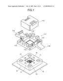 IC Socket to be Mounted on a Circuit Board diagram and image