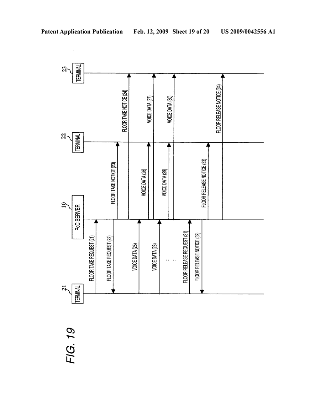 PoC DATA TRANSMITTING METHOD AND PoC TALKING SYSTEM AND DEVICE - diagram, schematic, and image 20