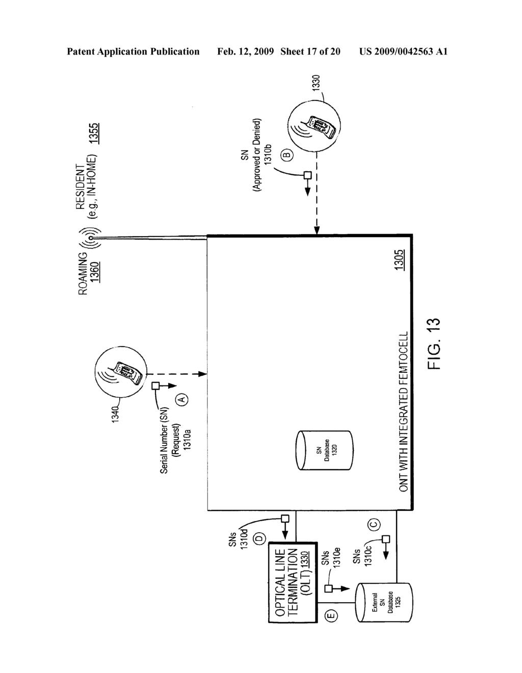 Method and apparatus to support services for a non-resident device - diagram, schematic, and image 18