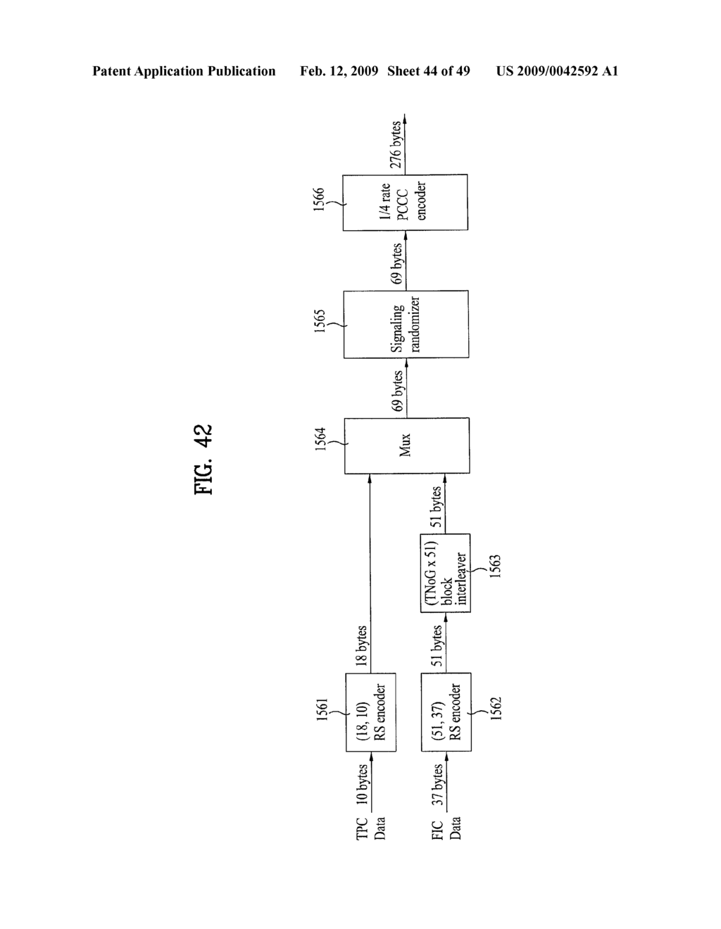 BROADCAST RECEIVER AND METHOD OF PROCESSING DATA - diagram, schematic, and image 45