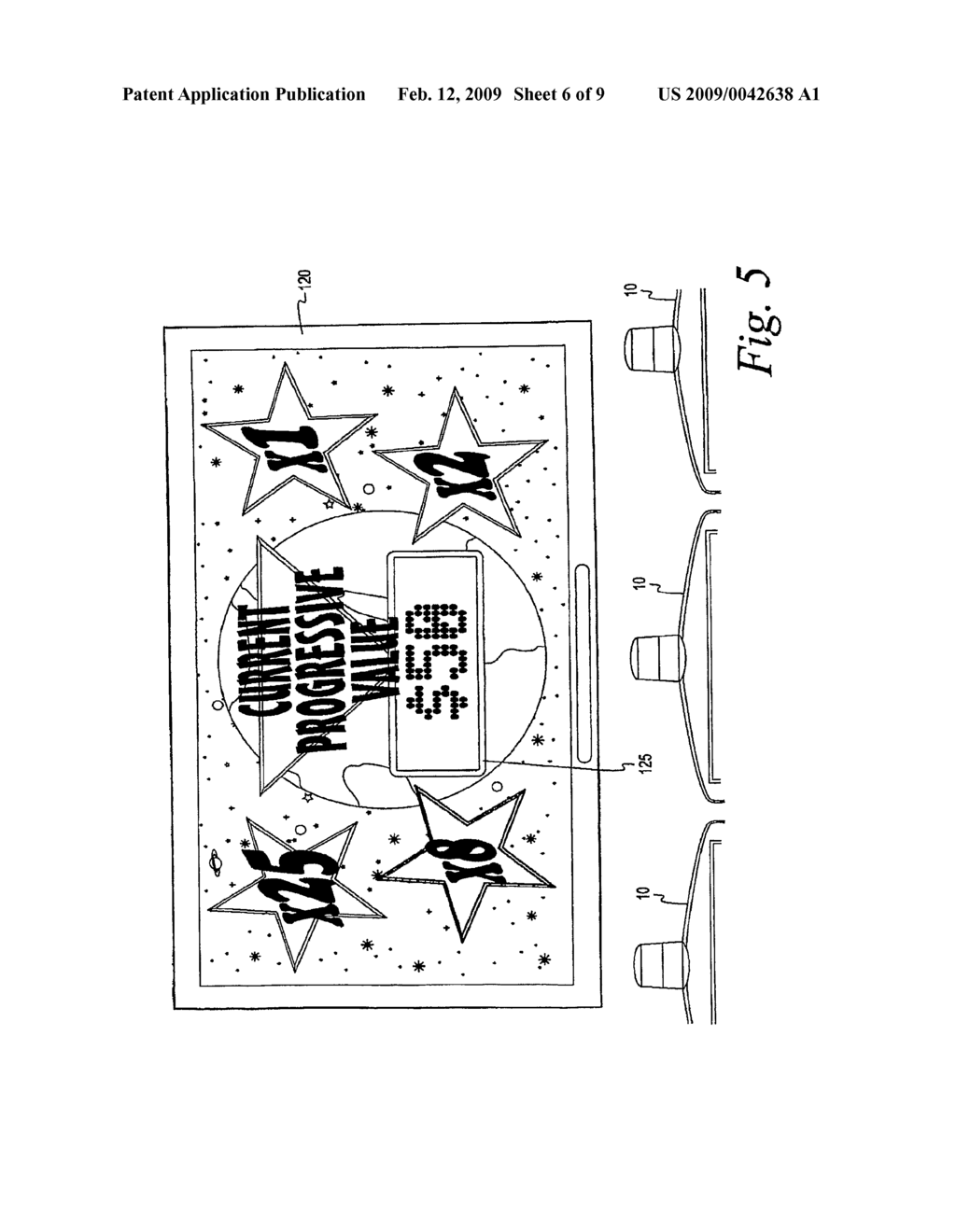 WAGERING GAME WITH MULTIPLIER FOR PROGRESSIVE FUND POOL - diagram, schematic, and image 07