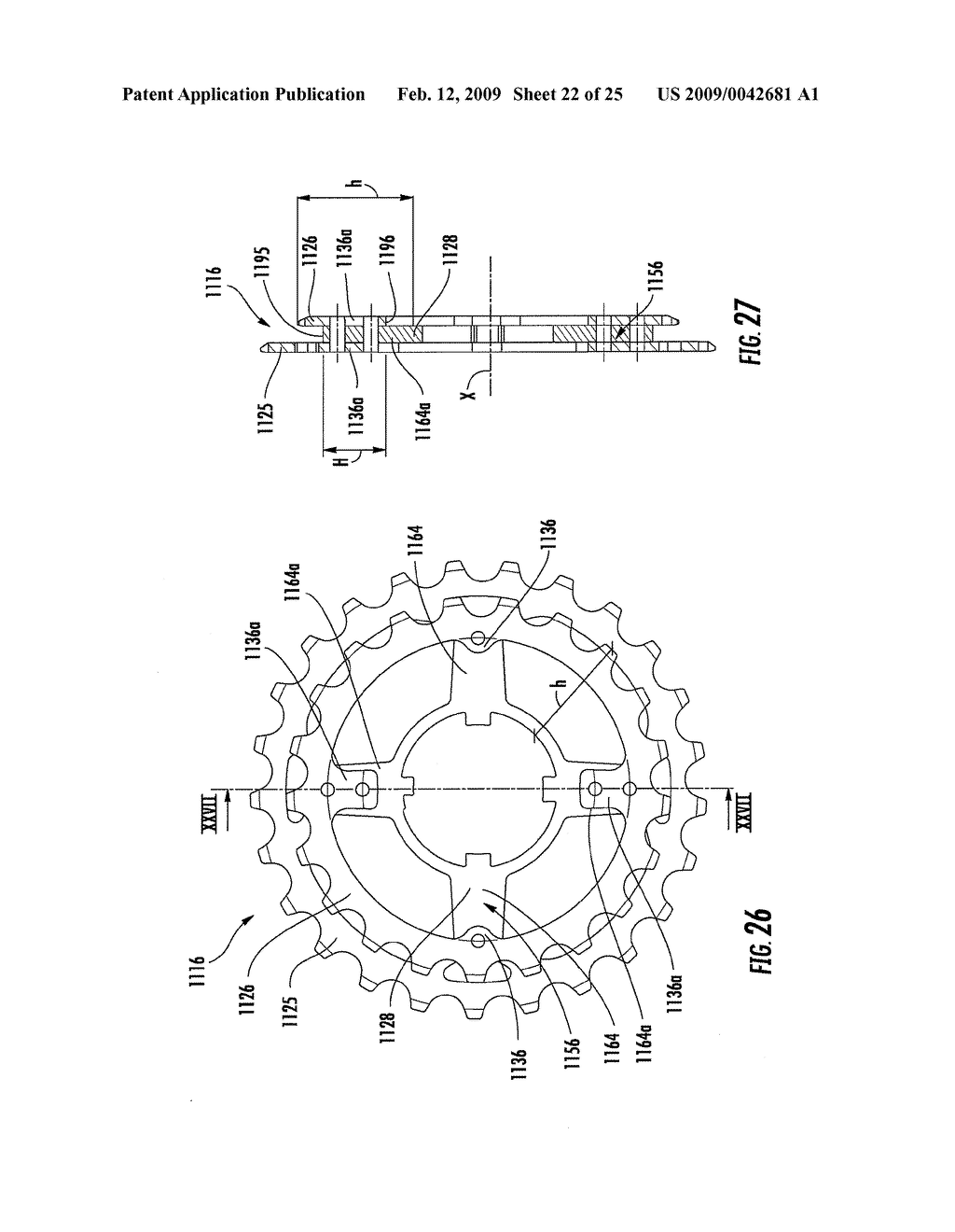 SET OF SPROCKETS FOR A BICYCLE REAR WHEEL AND SPROCKET ASSEMBLY COMPRISING SUCH A SET - diagram, schematic, and image 23