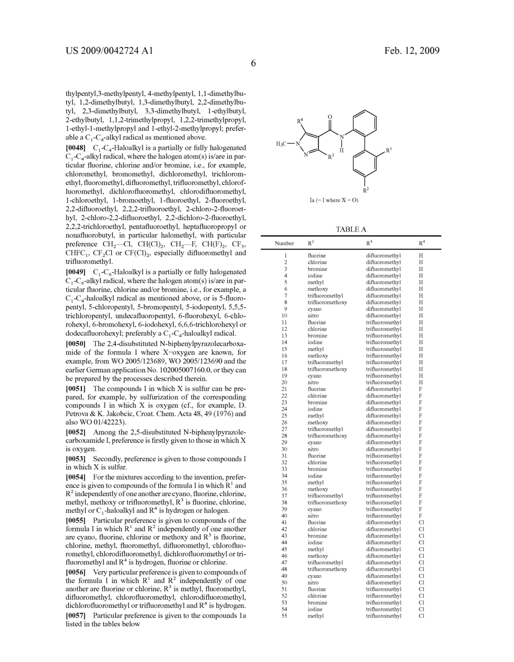Fungicidal mixtures based on 2,4-disubstituted n-biphenylpyrazolecarboxamides - diagram, schematic, and image 07