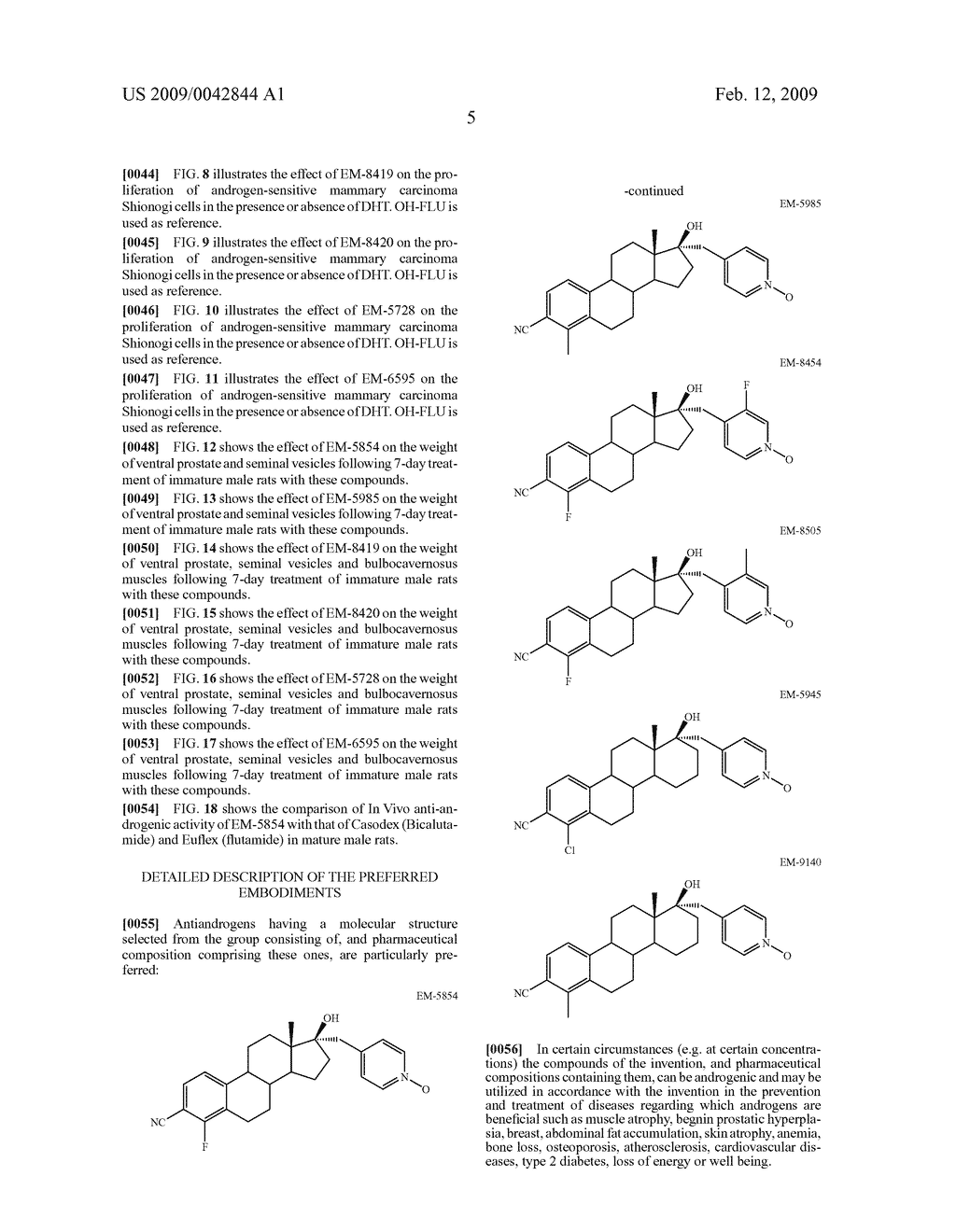 17ALPHA-SUBSTITUTED STEROIDS AS SYSTEMIC ANTIANDROGENS AND SELECTIVE ANDROGEN RECEPTOR MODULATORS - diagram, schematic, and image 24