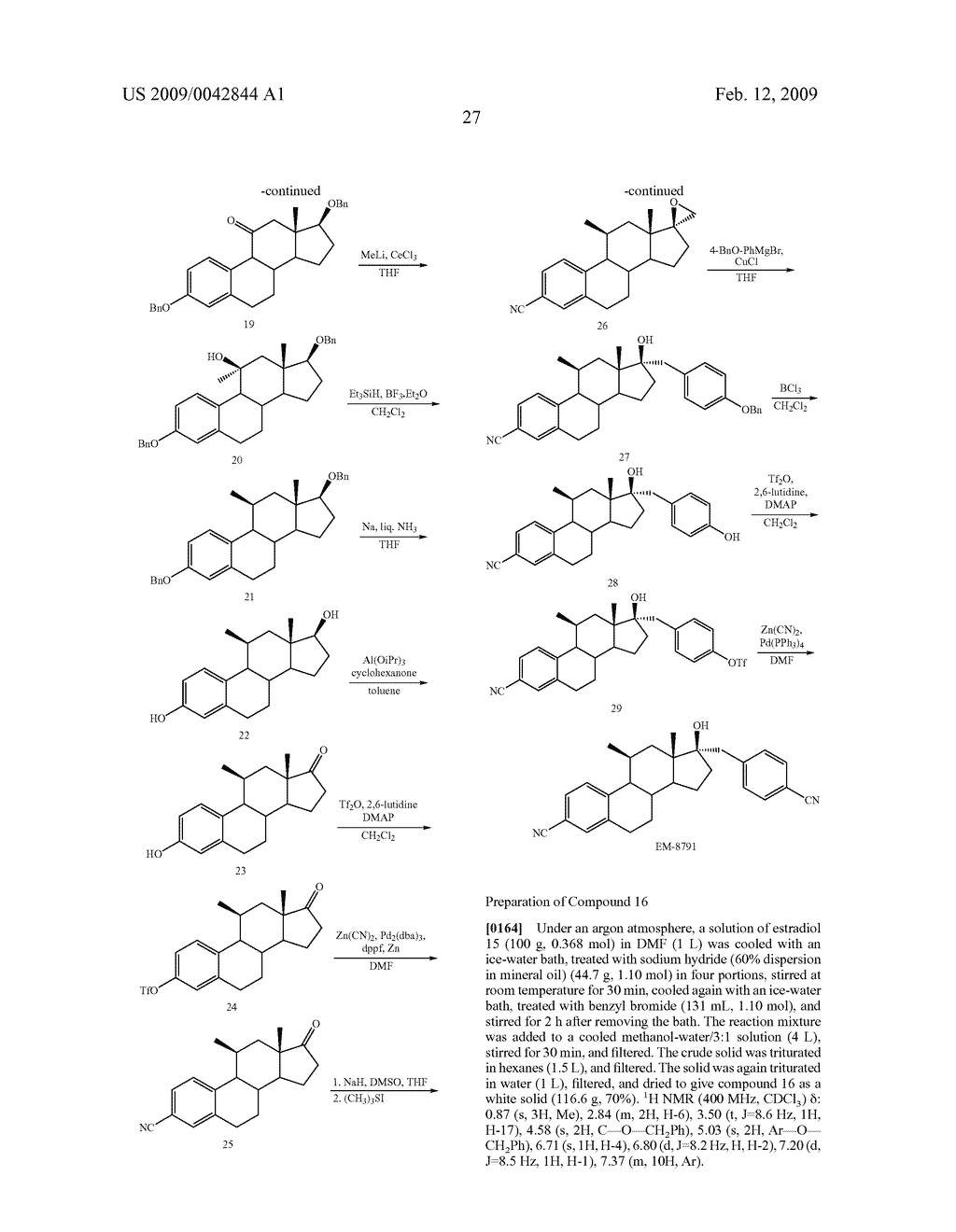 17ALPHA-SUBSTITUTED STEROIDS AS SYSTEMIC ANTIANDROGENS AND SELECTIVE ANDROGEN RECEPTOR MODULATORS - diagram, schematic, and image 46