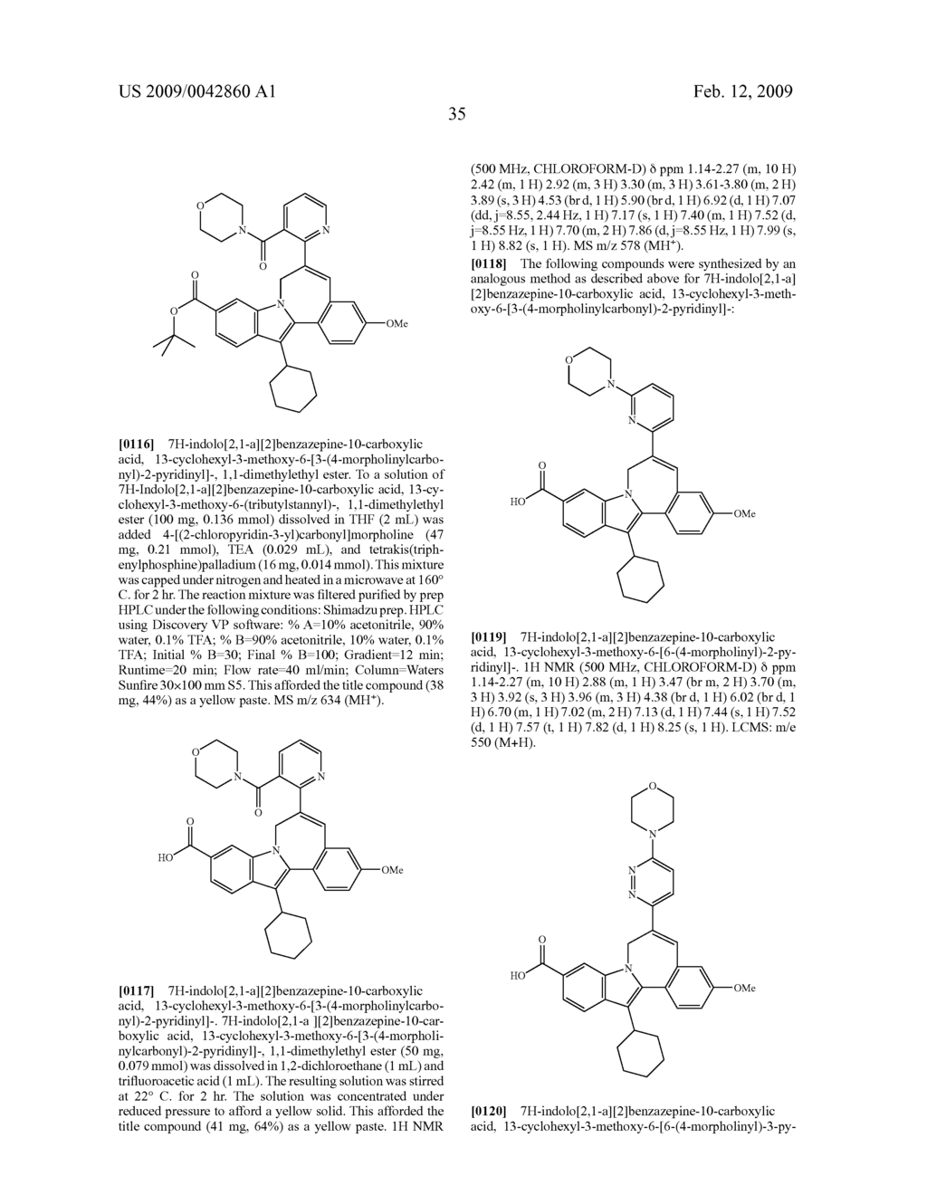 Compounds for the Treatment of Hepatitis C - diagram, schematic, and image 36