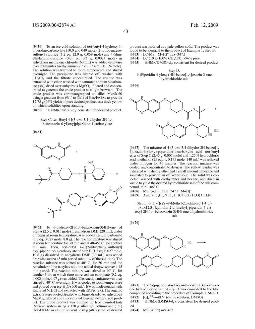 ANTIDEPRESSANT HETEROARYL DERIVATIVES OF HETEROCYCLE-FUSED BENZODIOXANS - diagram, schematic, and image 44