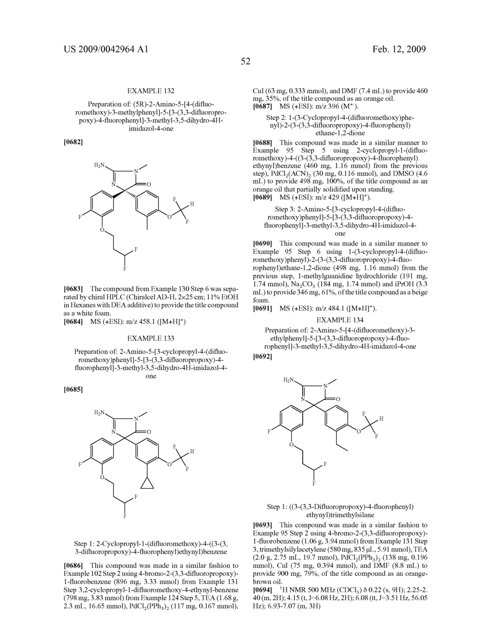 AMINO-5-[SUBSTITUTED-4-(DIFLUOROMETHOXY)PHENYL]-5-PHENYLIMIDAZOLONE COMPOUNDS AS BETA-SECRETASE INHIBITORS - diagram, schematic, and image 53