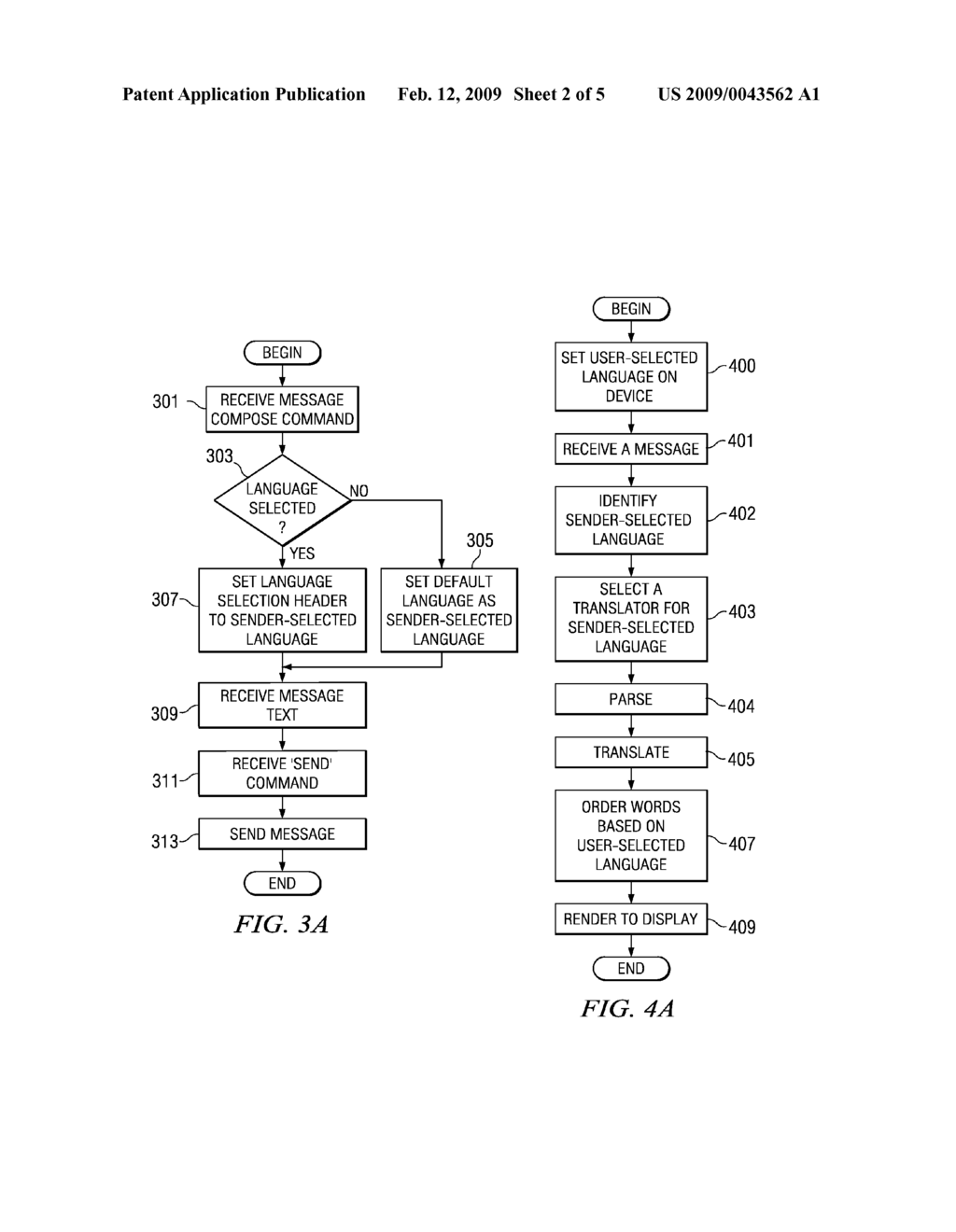 METHOD AND APPARATUS FOR RECEIVING AND DISPLAYING A SHORT MESSAGE IN A USER PREFERRED LANGUAGE - diagram, schematic, and image 03