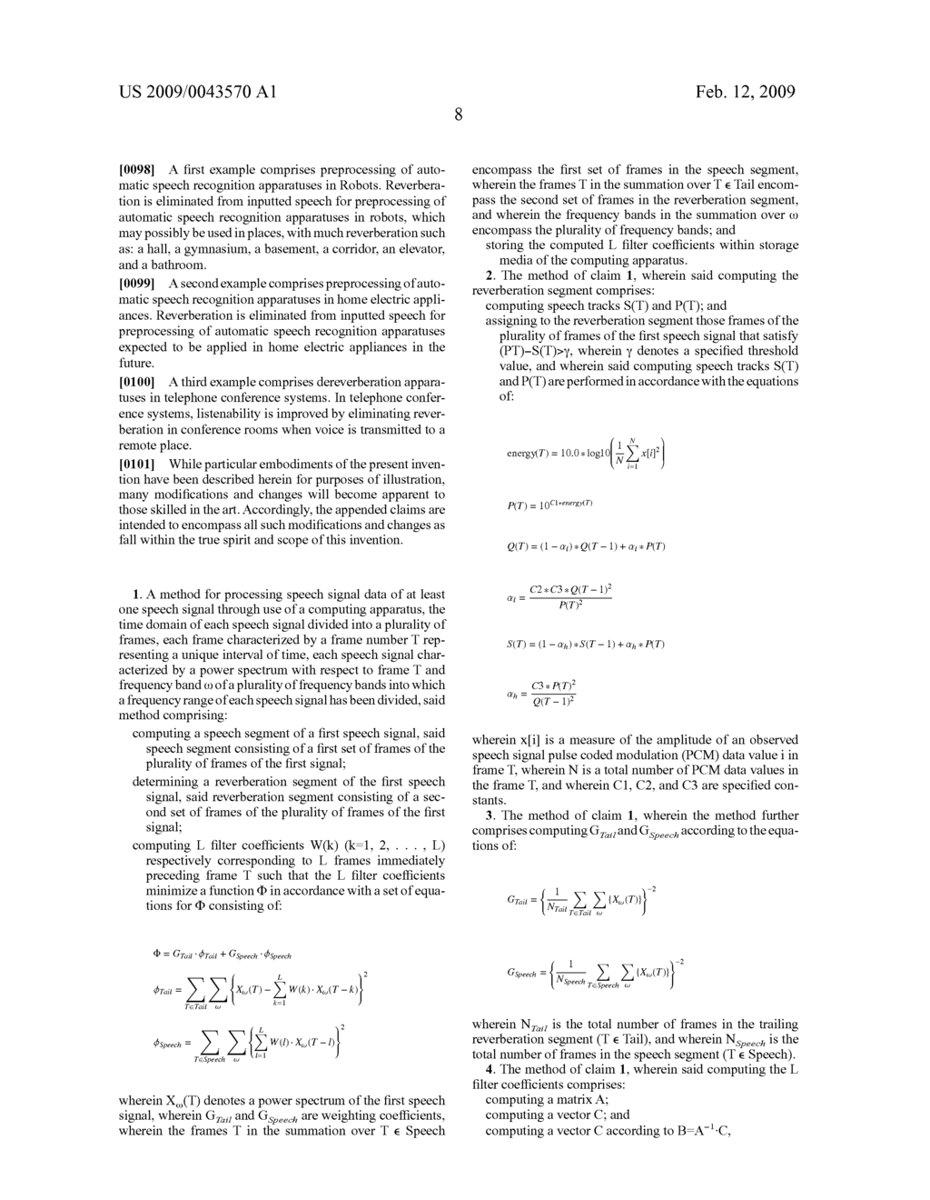 METHOD FOR PROCESSING SPEECH SIGNAL DATA - diagram, schematic, and image 17