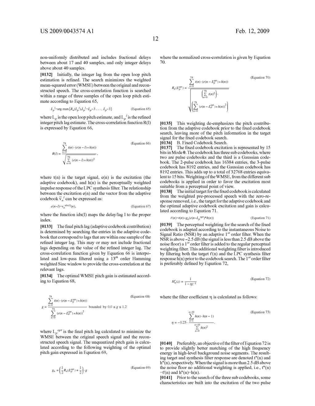 Speech coding system and method using bi-directional mirror-image predicted pulses - diagram, schematic, and image 27