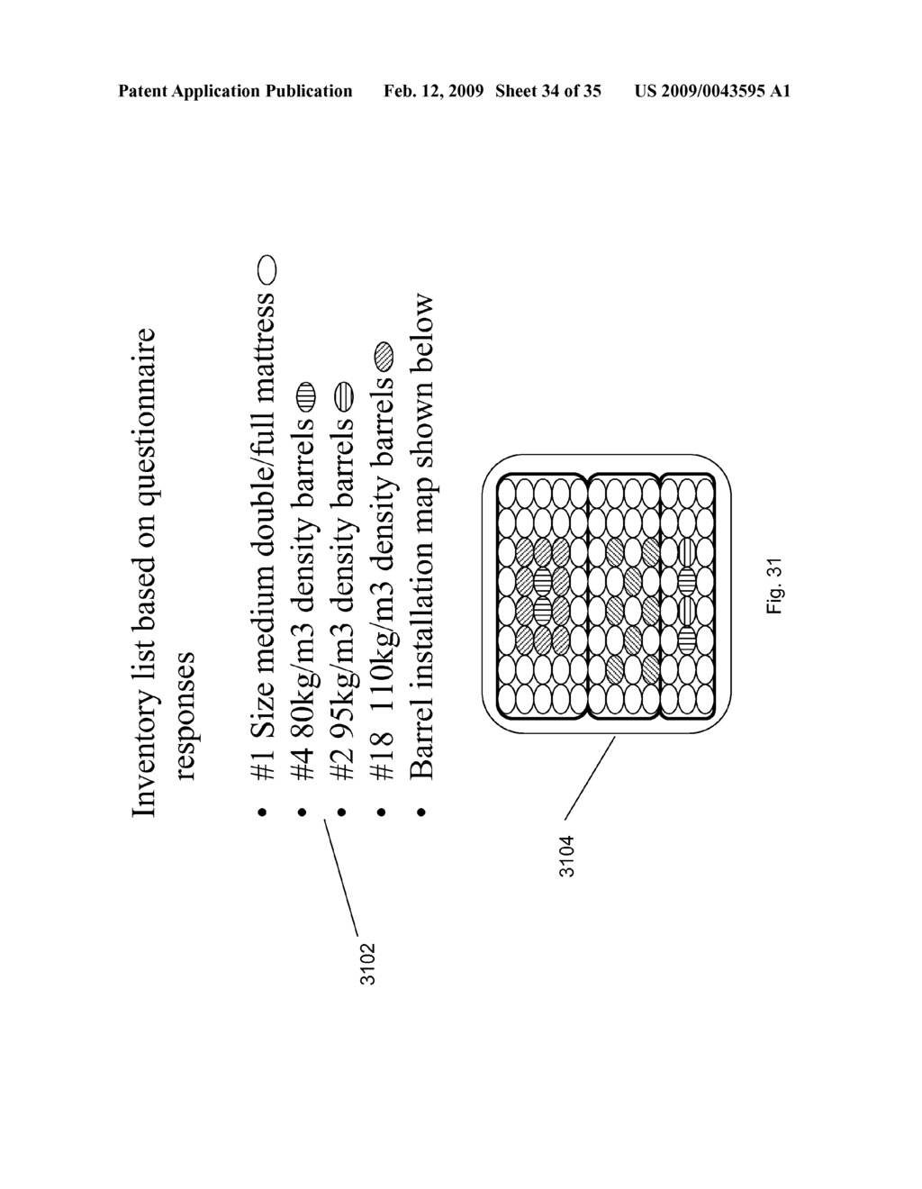 USING A SOFTWARE APPLICATION TO CONFIGURE A FOAM SPRING MATTRESS - diagram, schematic, and image 35