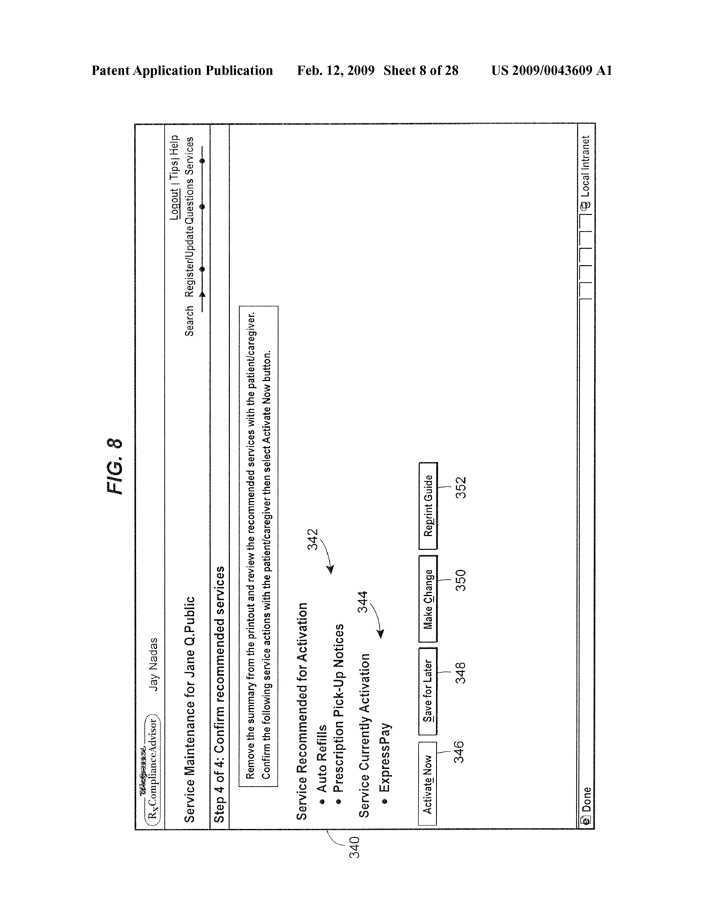 SYSTEM AND METHOD FOR PROVIDING TARGETED PATIENT COMMUNICATIONS - diagram, schematic, and image 09