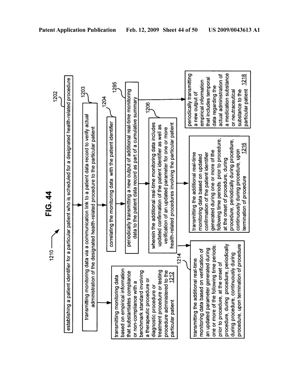 Generating output data based on patient monitoring - diagram, schematic, and image 45