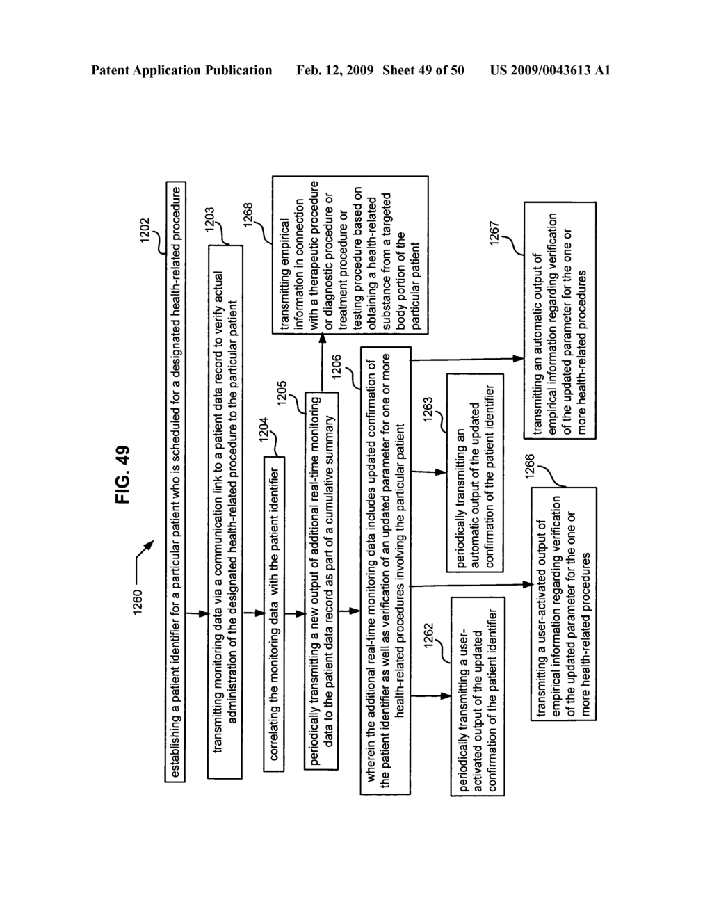 Generating output data based on patient monitoring - diagram, schematic, and image 50