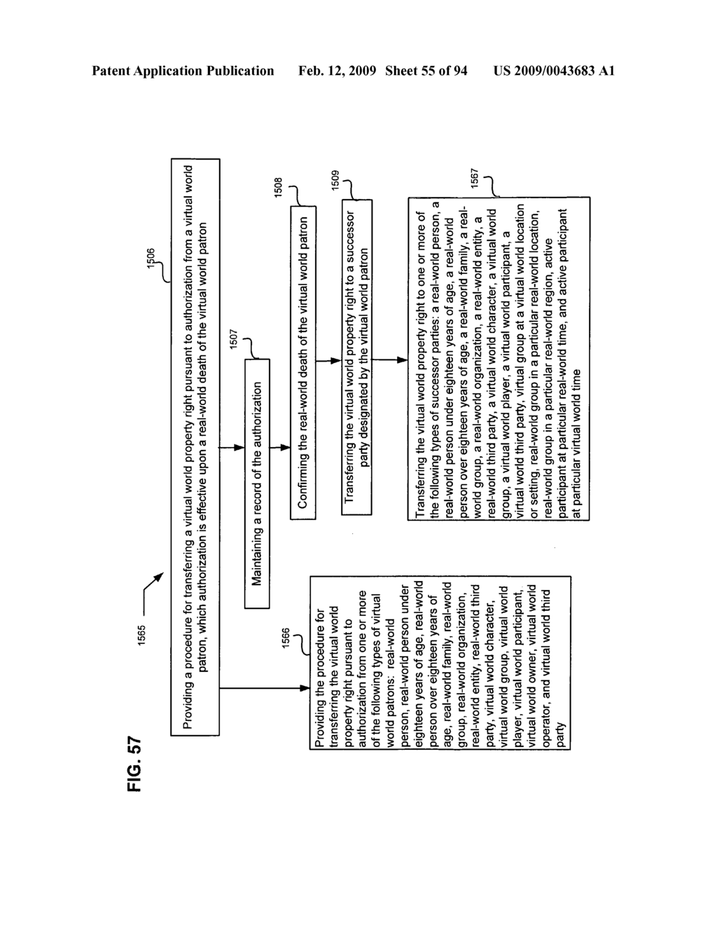 Virtual world reversion rights - diagram, schematic, and image 56