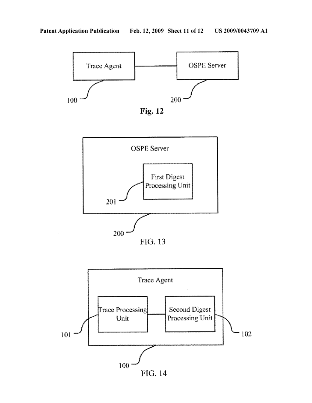 METHOD AND SYSTEM FOR DETECTING TRACE STATUS, TRACE AGENT AND TRACE CONTROL SERVER - diagram, schematic, and image 12