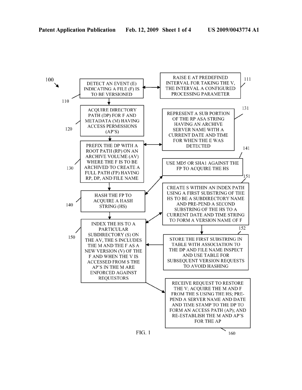 TECHNIQUES FOR RETAINING SECURITY RESTRICTIONS WITH FILE VERSIONING - diagram, schematic, and image 02