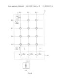 Phase change memory device diagram and image