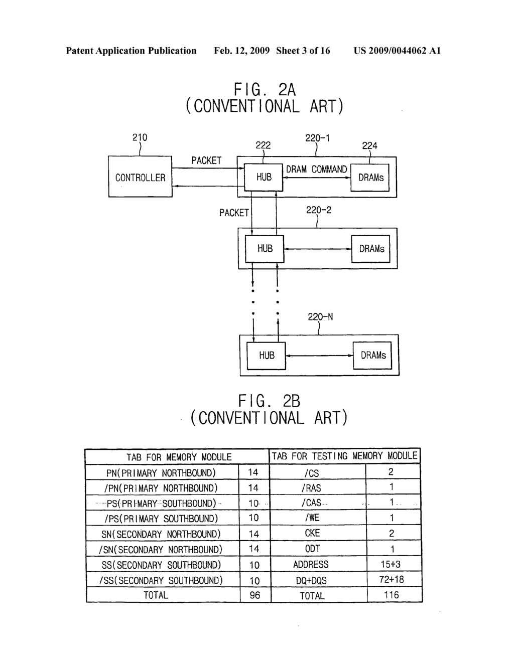 Method of testing a memory module and hub of the memory module - diagram, schematic, and image 04