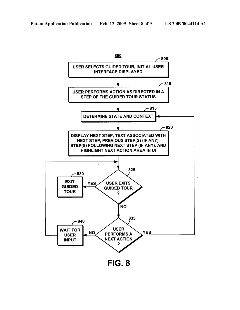 SYSTEM FOR PROVIDING A STATE-BASED GUIDANCE AND TECHNOLOGY VIEW FOR AN APPLICATION - diagram, schematic, and image 09