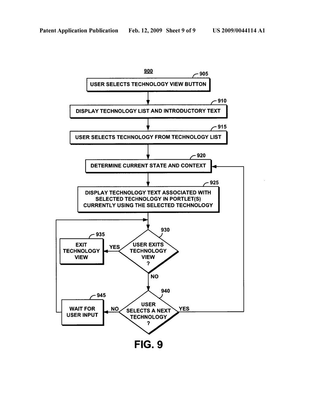 SYSTEM FOR PROVIDING A STATE-BASED GUIDANCE AND TECHNOLOGY VIEW FOR AN APPLICATION - diagram, schematic, and image 10