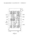 THIN-FILM TRANSISTOR CIRCUIT, DESIGN METHOD FOR THIN-FILM TRANSISTOR, DESIGN PROGRAM FOR THIN-FILM TRANSISTOR CIRCUIT, DESIGN PROGRAM RECORDING MEDIUM, DESIGN LIBRARY DATABASE, AND DISPLAY DEVICE diagram and image