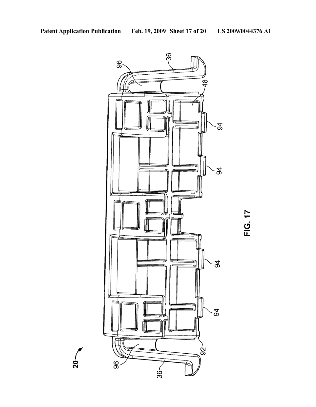 Hinge System For a Modular Bulk Container - diagram, schematic, and image 18