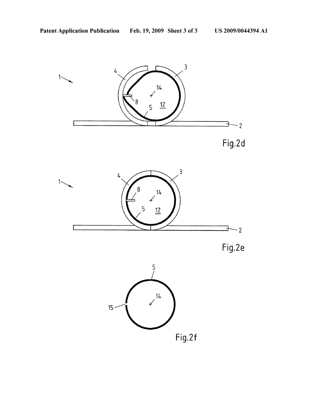 Method and device for the coreless forming of hollow profiles - diagram, schematic, and image 04