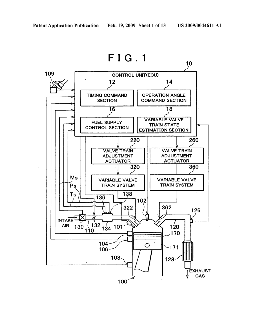 Control apparatus and control method for internal combustion engine - diagram, schematic, and image 02