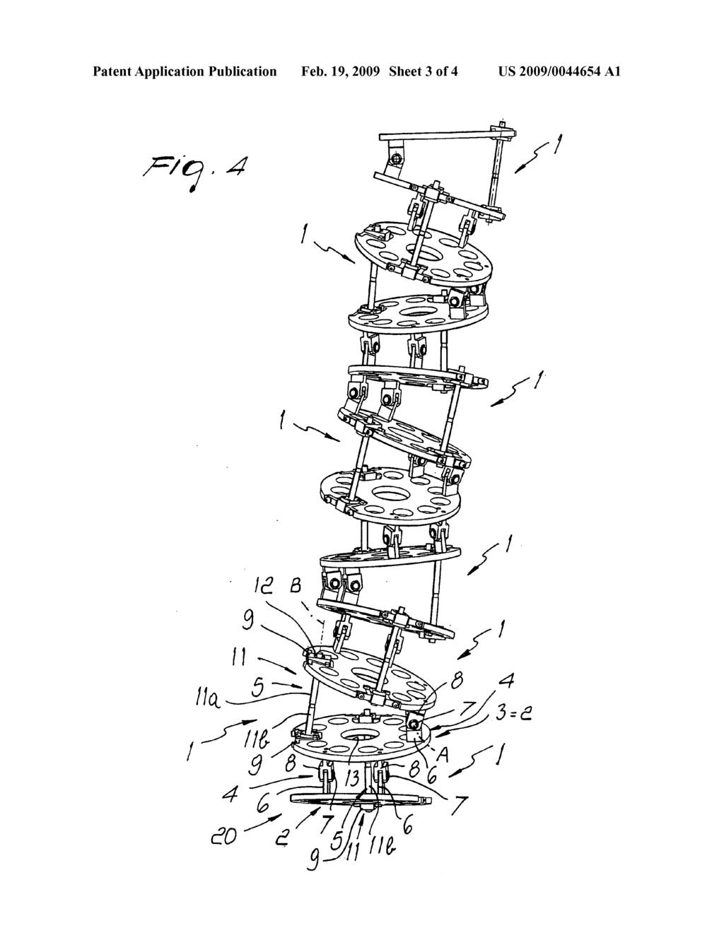 Module for the Manufacturing of Automated Moving Structures and Automated Moving Modular Structure - diagram, schematic, and image 04