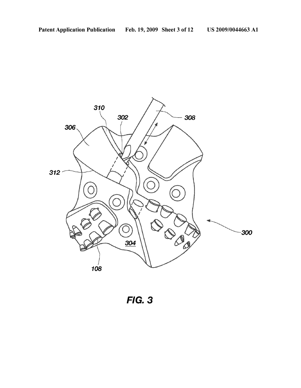 EARTH-BORING TOOLS HAVING POCKETS FOR RECEIVING CUTTING ELEMENTS AND METHODS FOR FORMING EARTH-BORING TOOLS INCLUDING SUCH POCKETS - diagram, schematic, and image 04