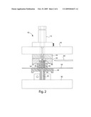 Punch press shedder pin knockout arrangement diagram and image