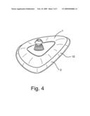 Forehead Pad for a Breathing Mask and Method for Making the Same diagram and image