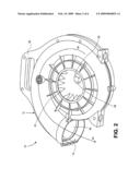 Dual path blower method and apparatus diagram and image