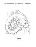 Dual path blower method and apparatus diagram and image