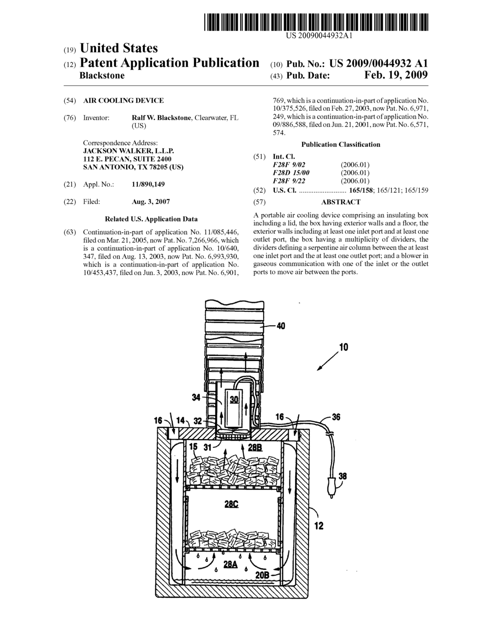 Air cooling device - diagram, schematic, and image 01