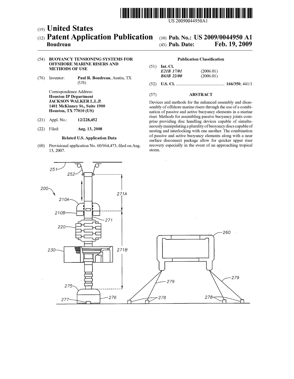 Buoyancy tensioning systems for offshore marine risers and methods of use - diagram, schematic, and image 01