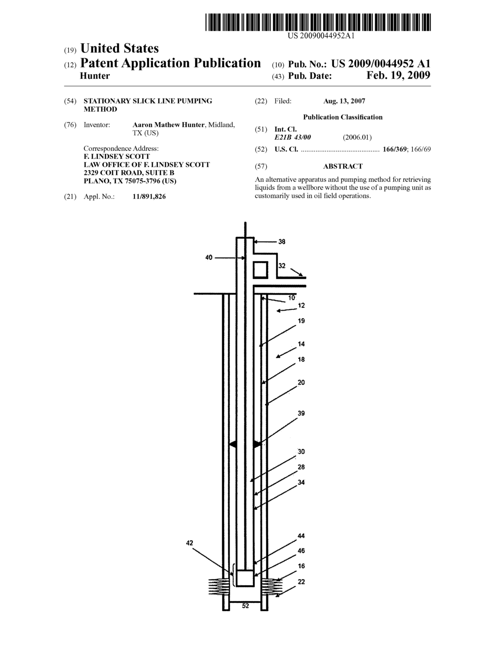 Stationary slick line pumping method - diagram, schematic, and image 01