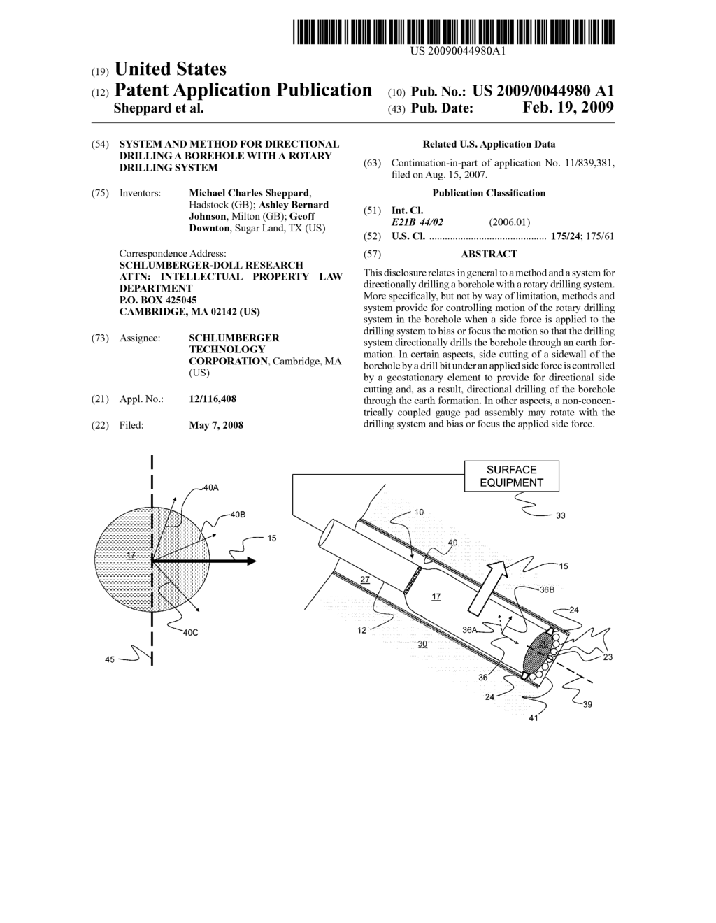 SYSTEM AND METHOD FOR DIRECTIONAL DRILLING A BOREHOLE WITH A ROTARY DRILLING SYSTEM - diagram, schematic, and image 01