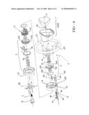 Steering Wheel with Stationary Hub Mounted Portion diagram and image