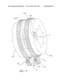 Steering Wheel with Stationary Hub Mounted Portion diagram and image