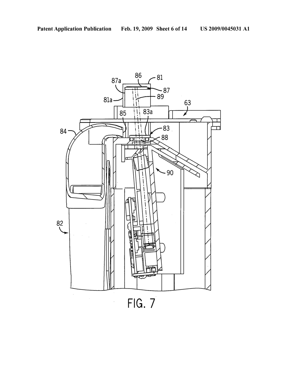 Method and system for dust prevention in a coin handling machine - diagram, schematic, and image 07