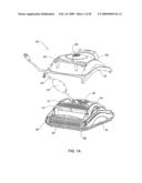 Pool cleaning robot diagram and image