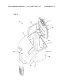 Filter with self-positioning cartridge arrangement diagram and image