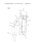 Filter with self-positioning cartridge arrangement diagram and image