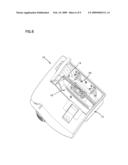 Filter with self-positioning cartridge arrangement diagram and image