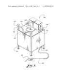 Portable fluid-storage container and method of use thereof diagram and image